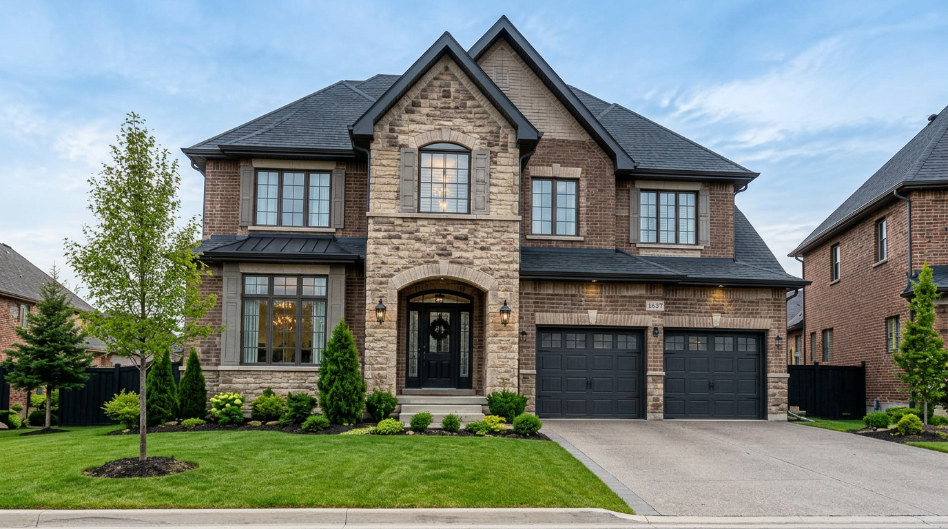 Illustrative Ontario residential photography for Burlington; not an advertised listing or verified photograph of Burlington